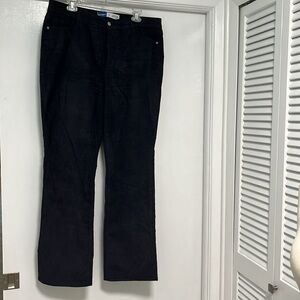 Old Navy black corduroy boot cut SZ 16